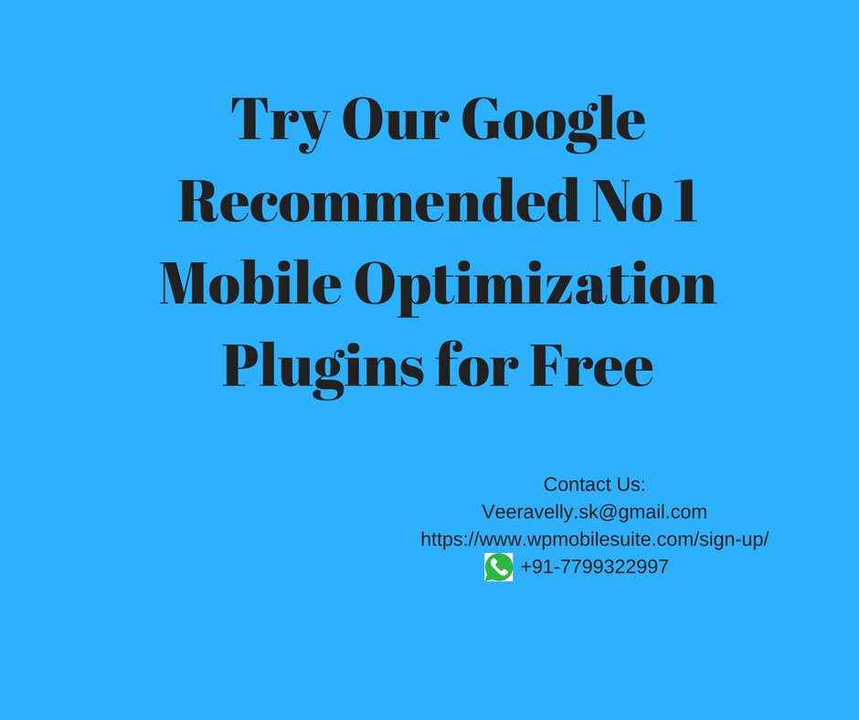 WPMSuite's tweet photo. Are you looking for mobile optimization plugins?
https://t.co/5Ro4Y2G1YC https://t.co/NY64FzISDQ