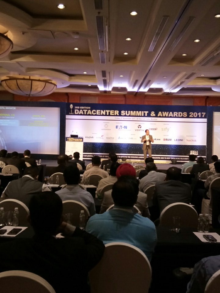 UBSTconferences's tweet photo. #CIO #DigitalInnovator @sifydotcom, Bhavesh Mathur #UBSTDC #Datacenter https://t.co/fMz5rbODDy