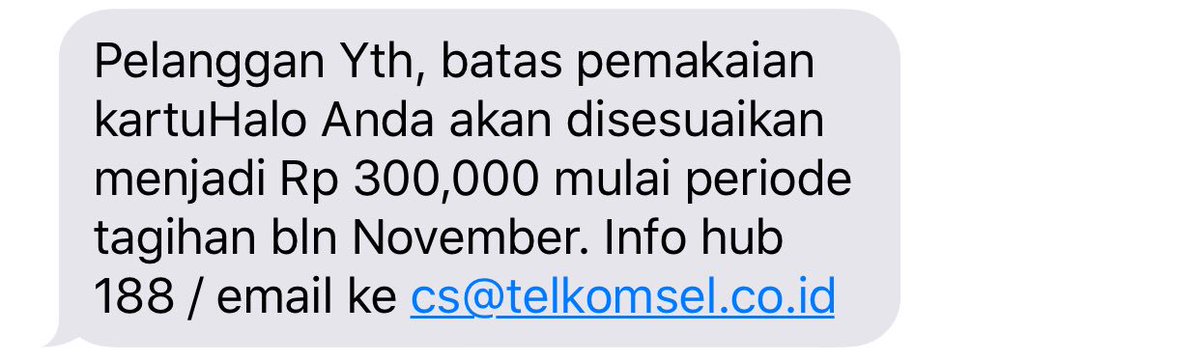 Dear <a href="/Telkomsel/">Telkomsel</a> @kartuHalo , ini maksudnya apa ya &amp; gimana? Tolong jelaskan! Saya Telp 188 malah gak bisa 🤦🏻‍♂️