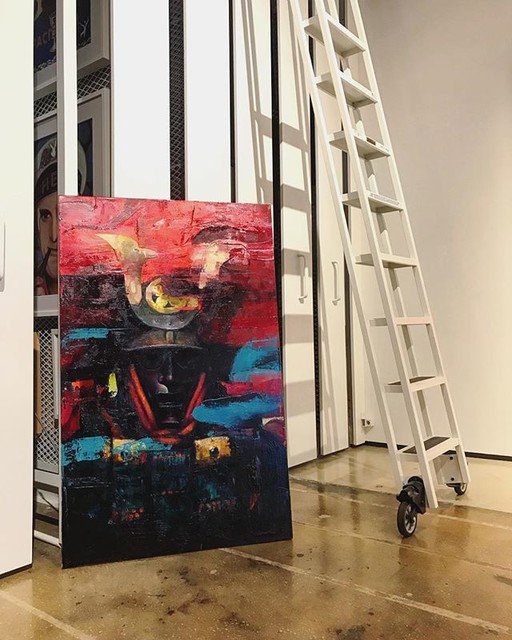 Reposting <a href="/detourgallery/">Detour Gallery</a>:
New arrival to <a href="/detourgallery/">Detour Gallery</a>. This oil heavy, chunky loveliness is made by <a href="/audungrimstad/">Audun Grimstad</a> . Raw talent and long