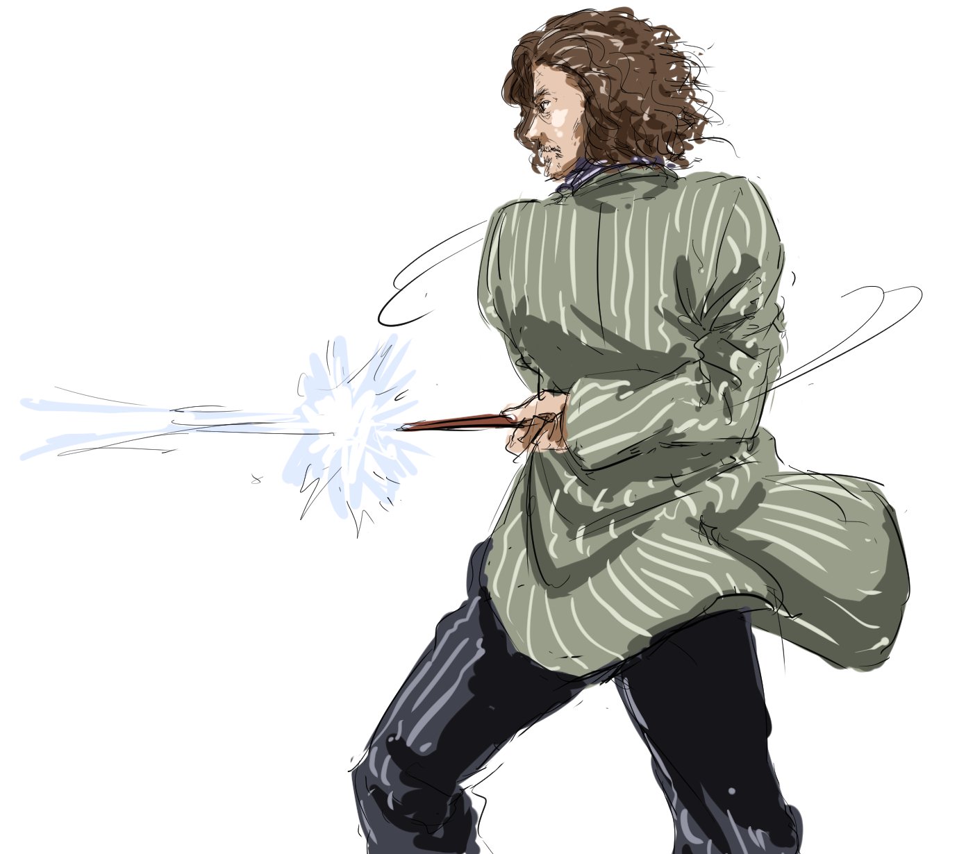 Mi 今日の金曜ロードショー ハリーポッターと不死鳥の騎士団でルシウスとシリウスが戦うシーン でほんの一瞬ですが杖を背後にまわして戦いに余裕がみえるシリウスがカッコイイからみてください T Co Bjoza9652l Twitter