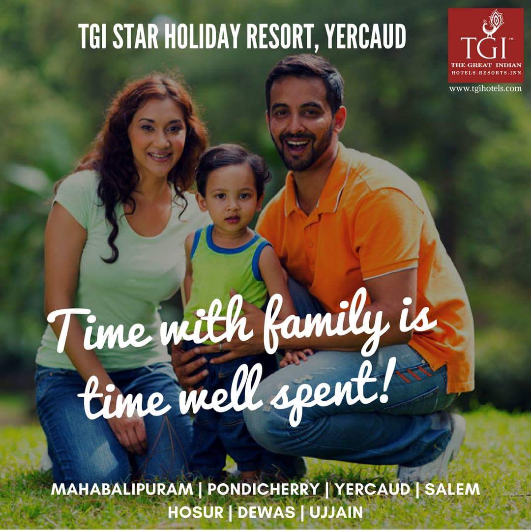 tgi_hotels's tweet photo. #YercaudCalling: We believe that the best way to spend your time is with #family.
#ExperienceTGI #TGIHotels #hillside #resorts #vacation https://t.co/vzP1m19k2z