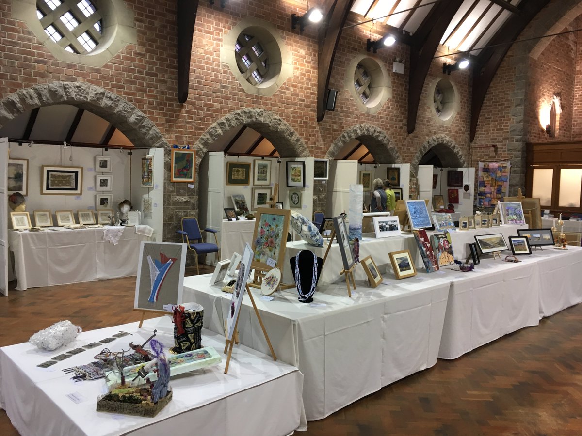 EGuild_NW's tweet photo. How’s is this for handmade? @HandmadeHour #HandmadeHour 
Embroiderers’ Guild North Wales exhibition Rhos on Sea Conwy https://t.co/pOP0uWhDNm