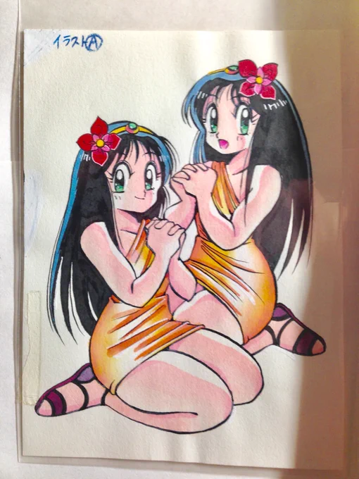 ゴジラの日という事で過去に描いたコミックスの原画がフォルダにあったので〜 #ゴジラの日 