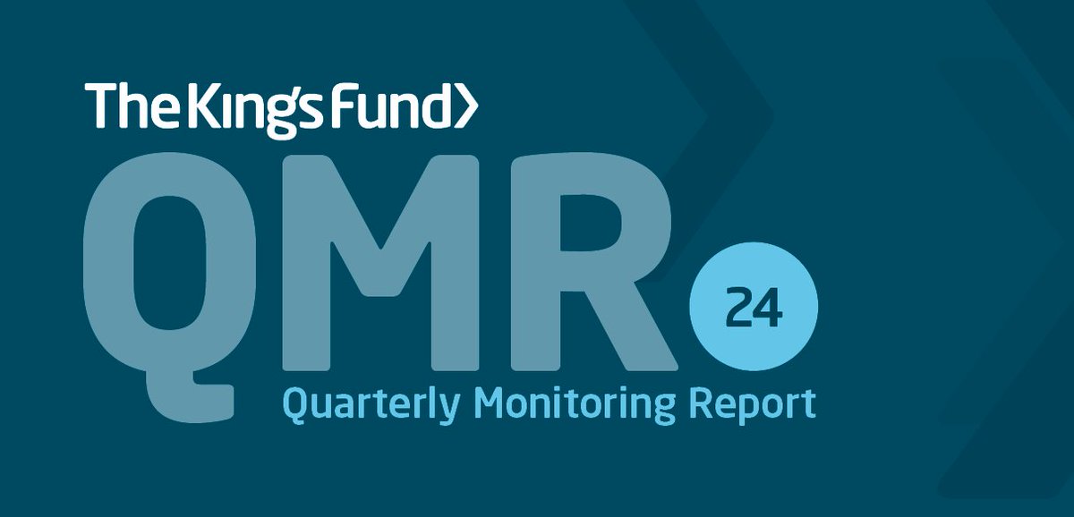 TheKingsFund's tweet photo. Patient care deteriorating as the NHS heads into winter on a knife edge: our latest QMR out today https://t.co/eTylYk8KH1 #QMR24 https://t.co/bUr9ANs5Pp