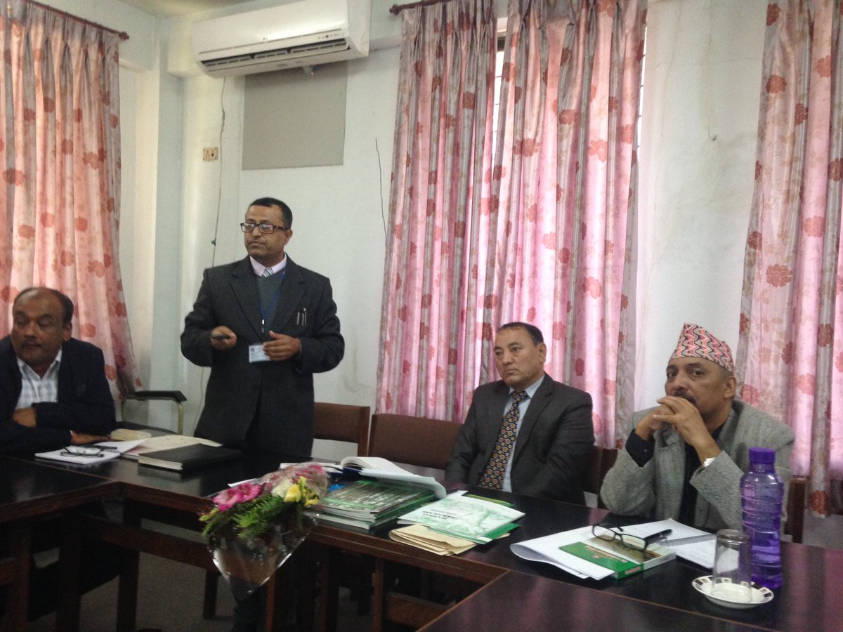 DFRS_Nepal's tweet photo. Welcoming newly appointed General Secretary of @Forest_Nepal Mr. Yubakdhowaj GC at our department! https://t.co/7oBn5QeVOj
