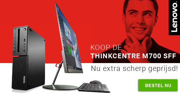 buyitdirectcom's tweet photo. Laatste dag! Deze ThinkCentre M700 SFF is vandaag nog extra scherp geprijsd! https://t.co/jE1LsYv0mM https://t.co/3ePOoZtBrN