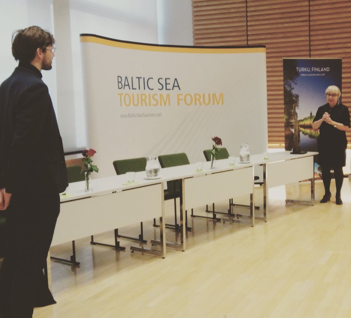 Seutusanomat's tweet photo. #BSTF17 Baltic Sea Tourism Forum kokoontuu parhaillaan Turussa #visitturku #visitarchipelago #matkailuntulevaisuus https://t.co/qnLkX9U4lk