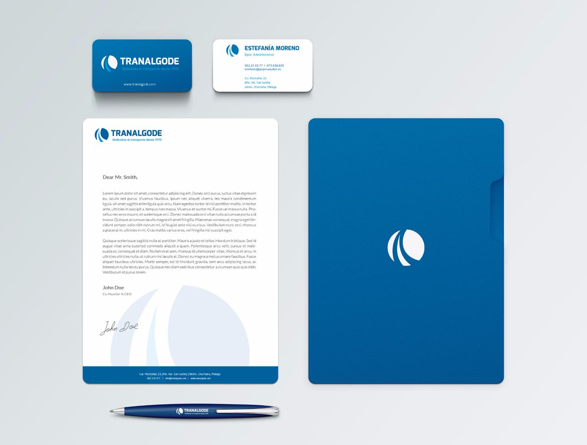 minimalcreativo's tweet photo. Nueva identidad corporativa para Tranalgode.
#identity #corporate #graphicdesign #minimal https://t.co/g4BP06O68l