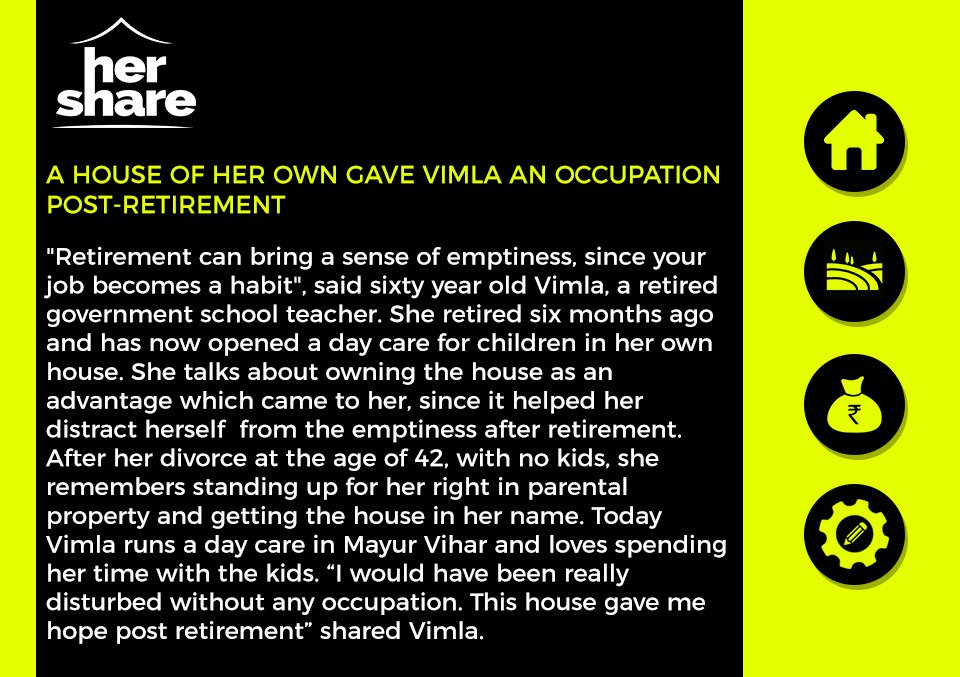Girls_Count's tweet photo. A place of one's own strengthens us not just financially, but also emotionally.
#hershare
#womenpropertyrights
#propertyforher
@UNFPAIndia https://t.co/XXWdek3B6H
