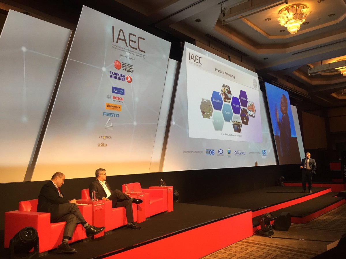 “Otonom Araçlar” panelinde <a href="/GM/">General Motors</a>’dan Cem Saraydar ve <a href="/Northeastern/">Northeastern U.</a>‘den Taşkın Padır’la alandaki beklenti ve gelecek hedeflerine odaklanıyoruz.