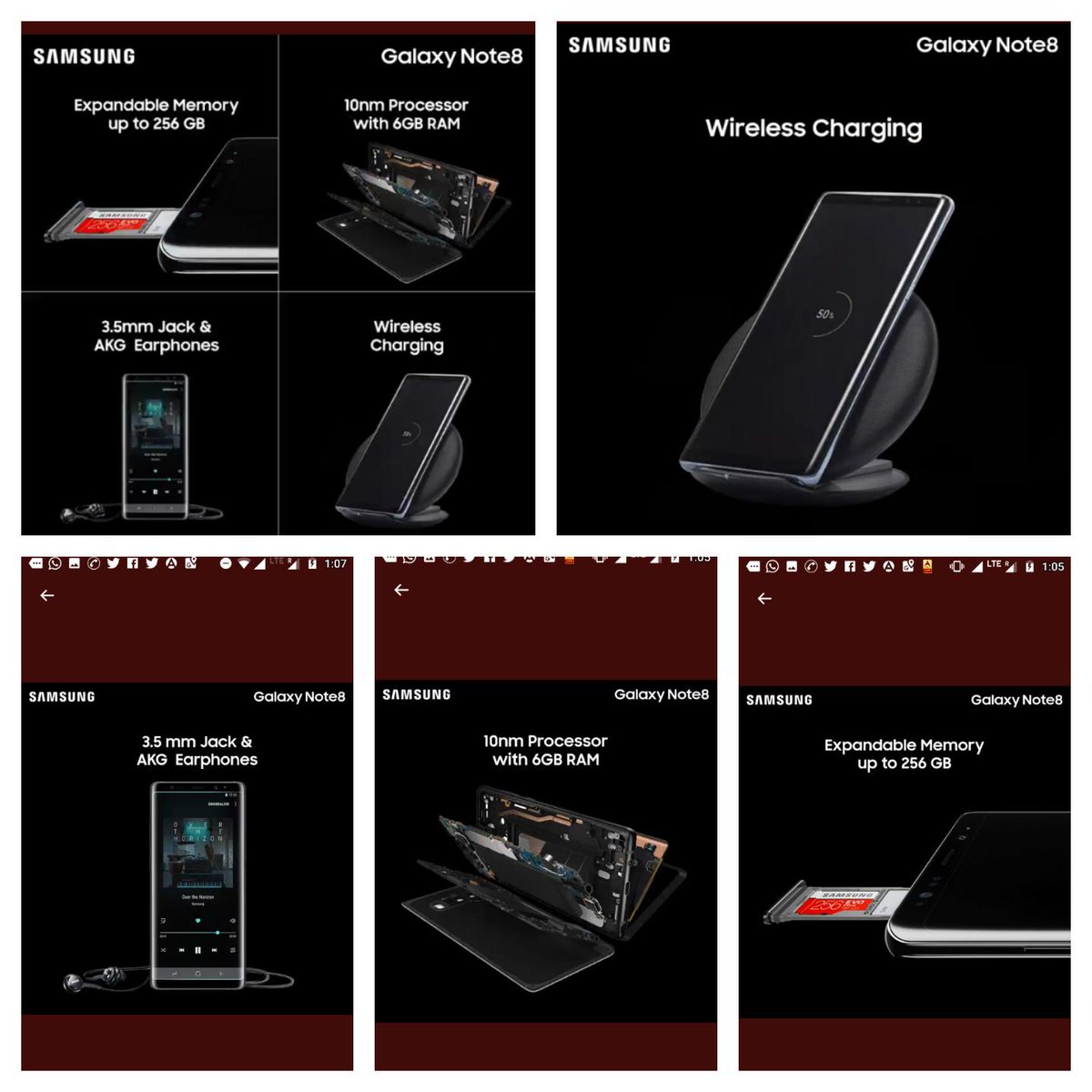 Som_TheBongGuy's tweet photo. @SamsungMobileIN #Contest Rules #HaveItAll #GalaxyNote8 #FeatureName #Answer #A1 #10mmProcessor #A2 ExpandableMemory #A3 #WirelessCharging #A4 #AKEarphone https://t.co/f8Pupr75BR