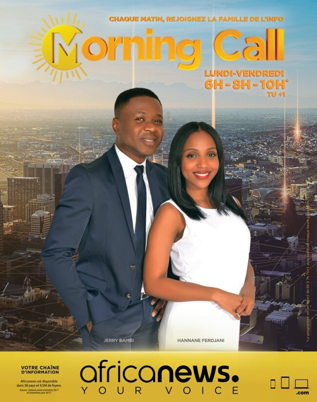 RazAthman's tweet photo. News from all corners of Africa... Be sure to catch @jerrybambi1 and @HFerdjani weekdays 8,10&amp;12hr EAT @africanews https://t.co/0MndzTf5Ii