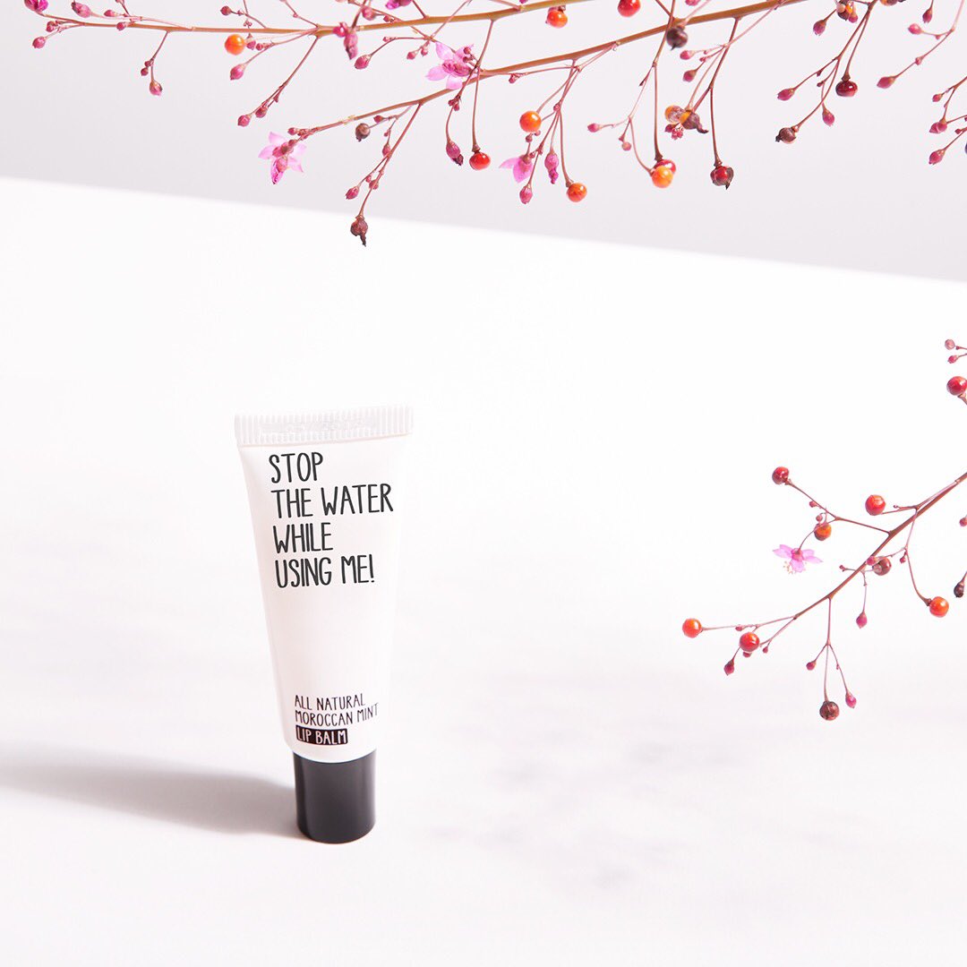 Meet our autumn beauty #3:Our All Natural Moroccan Mint Lip Balm. #organic #vegan #lipbalm #autumn #organiccosmetics