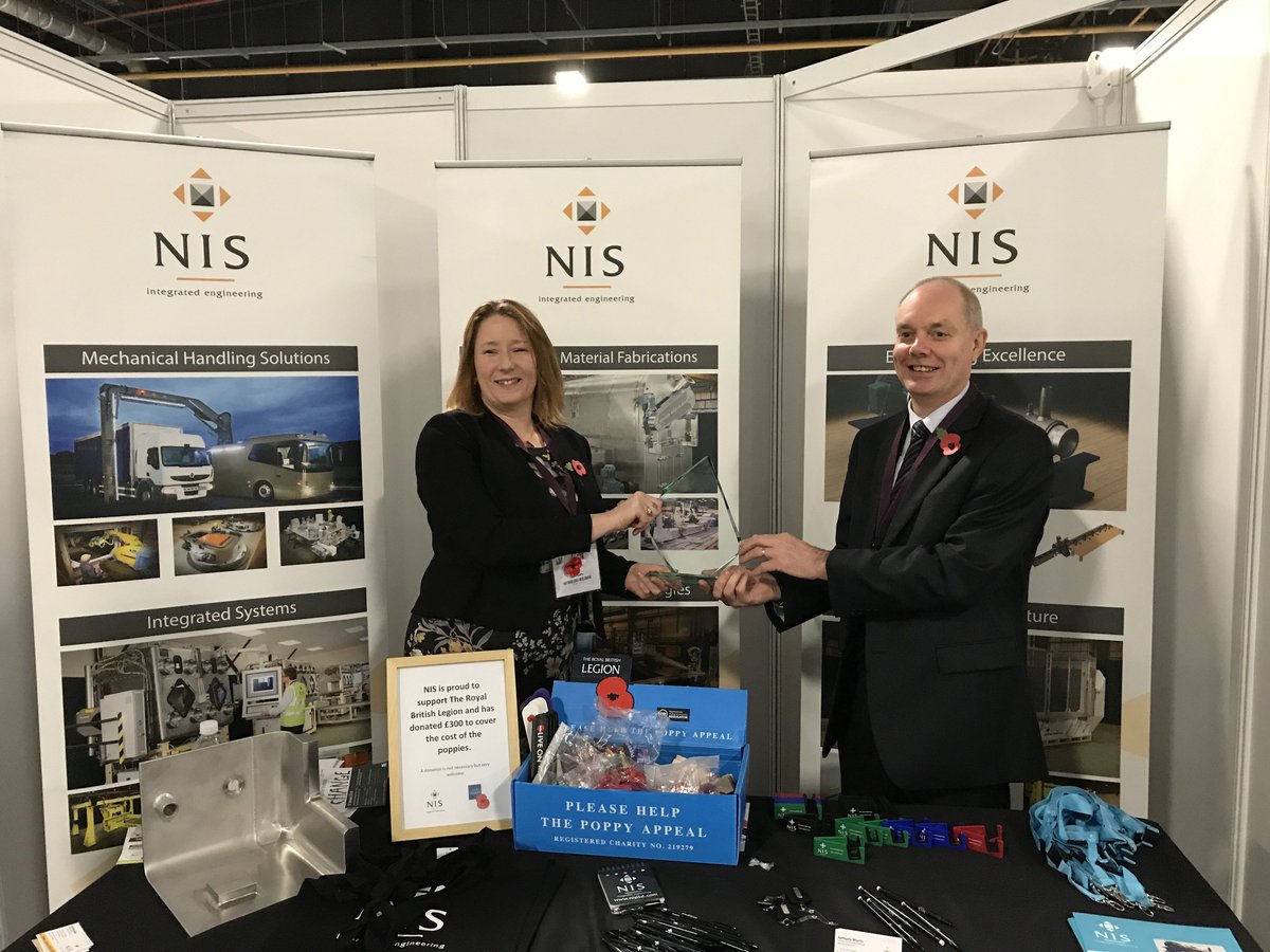 NISLimited's tweet photo. Delighted to celebrate along side @NuclearAMRC who received @NDAgovuk Supply Chain Award for there CNSiG Programme #DecommSupply https://t.co/2tP3SK3RP9