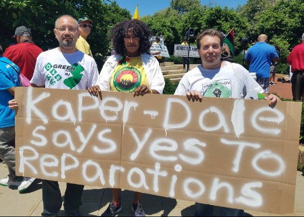 SKD4GOV's tweet photo. Peace &amp; Justice is what @KaperDaleForGov is all about. #TheLastAreFirst #Reparations #SKD4GOV #KaperDaleDurdenOurChoice #GreenParty https://t.co/L9xoY3bOSa