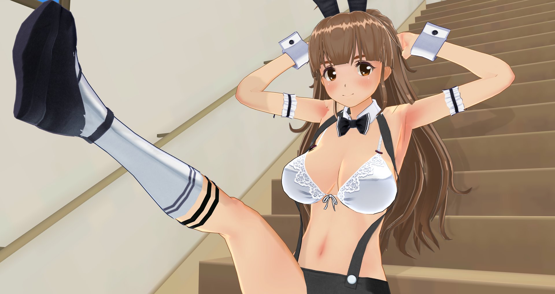 あーのるど カスタムメイド3d2投稿家 En Twitter 神谷奈緒ちゃん サスペンダー ズボン バニー Cm3d2 あーのるど のリンクからｐｉｘｉｖに来ていただけますと 画像が９枚あります Pixiv T Co Uutbnkagij カスタムメイド3d2
