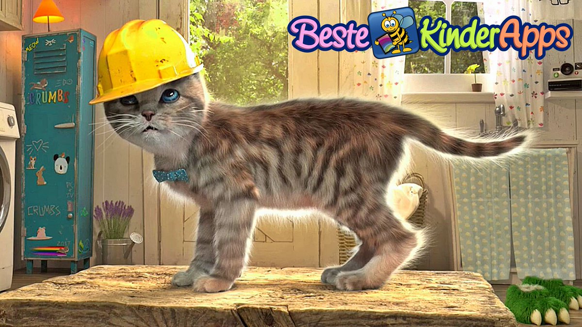 bestekinderapps's tweet photo. Wer tapst den da in den #Apple App Store? Ein neues "Kleines Kätzchen Spiel von Fox &amp; Sheep:  https://t.co/OKxUgy2rG5 #kidsapps #kinderapps https://t.co/7szqu2Qxky
