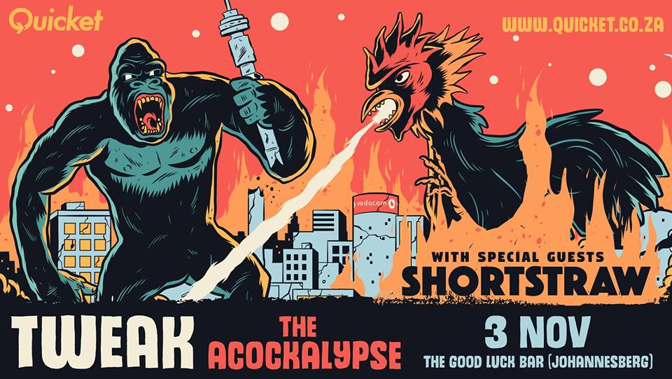 Vicky_JKWICZ's tweet photo. Tonight at @thegoodluckbar! It's almost like a house party & all the misfit kidz are invited. YASS! https://t.co/sxuA3uqdY2 #Acockalypse2017 https://t.co/tS0Krw5VdK