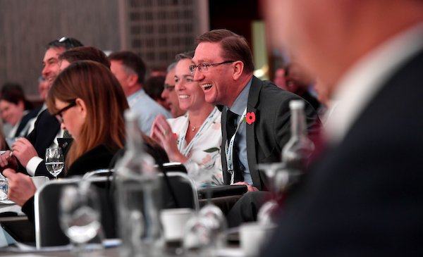 PoliceChiefs's tweet photo. Thanks to all who came to #PoliceConf17 & those who spoke, sponsored, reported & tweeted. There were some laughs as well as serious stuff... https://t.co/smF7hu5iIn