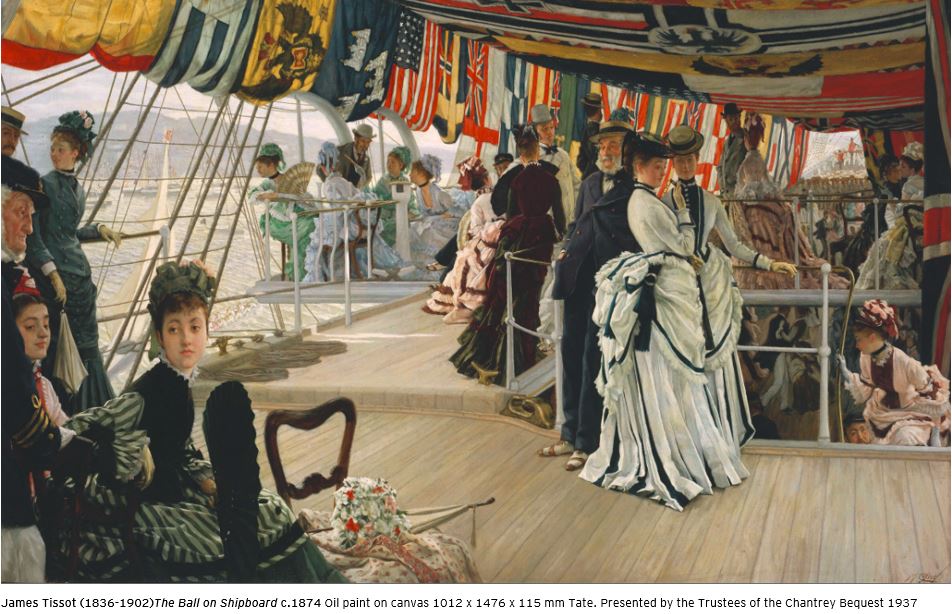 S_WilkinsonEY's tweet photo. The EY Exhibition: #ImpressionistsinLondon @Tate Britain features never before seen watercolours by #Tissot Visit from 2 Nov - 7 May #EYTate https://t.co/cYNimsRsXg