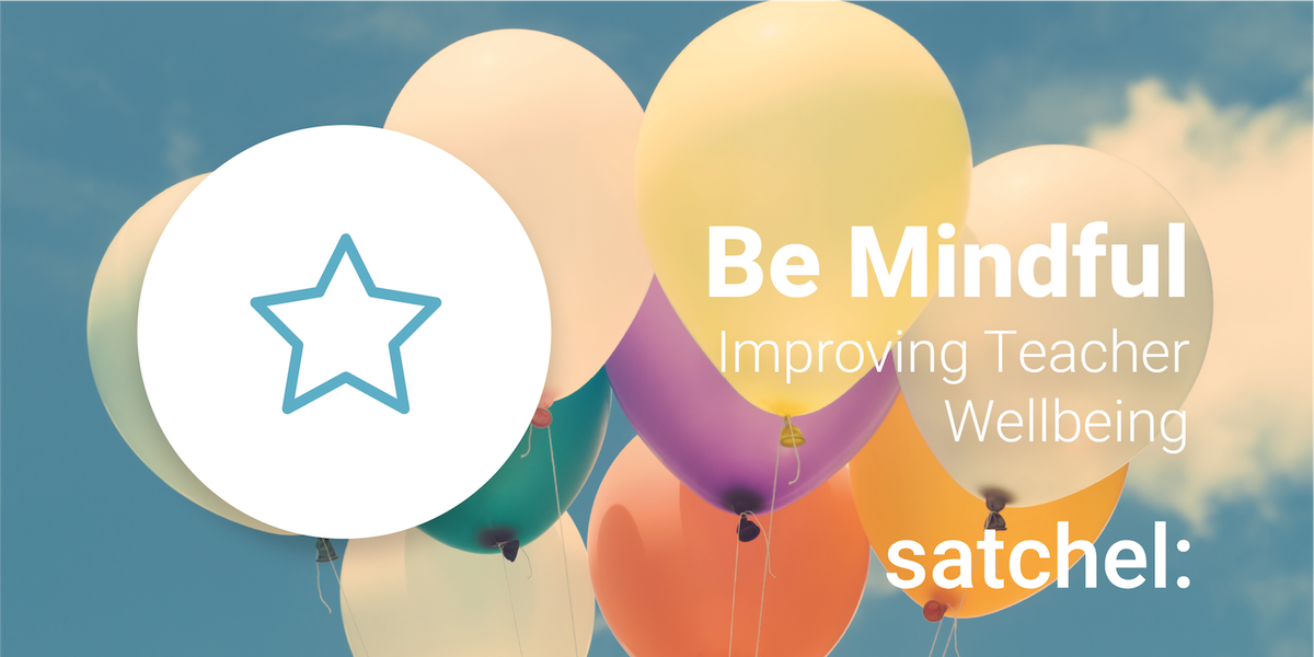 Team_Satchel's tweet photo. Be the change you want to see: Don't make mental health a taboo subject https://t.co/BKBp1zCDMO #leadpchat #teachermindfulness https://t.co/3UXiI2nq5q
