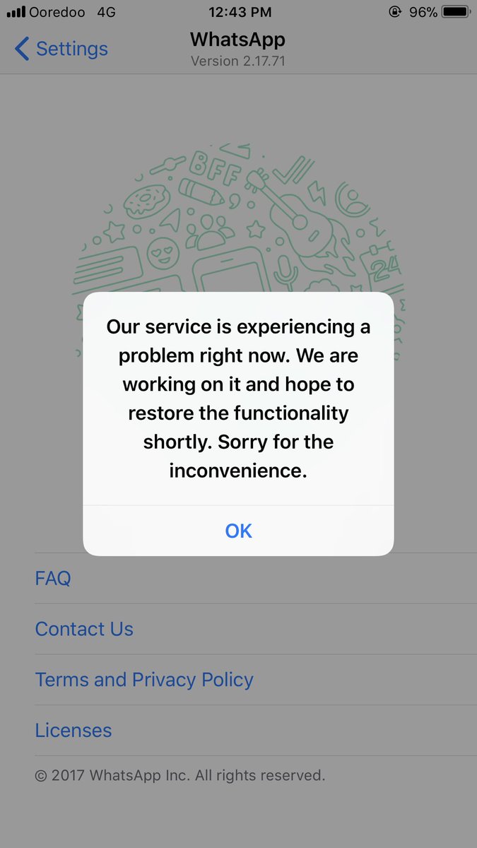 رساله الى الناس الي يغرقونا برسائل الجمعة ..
الواتس اب داون ...