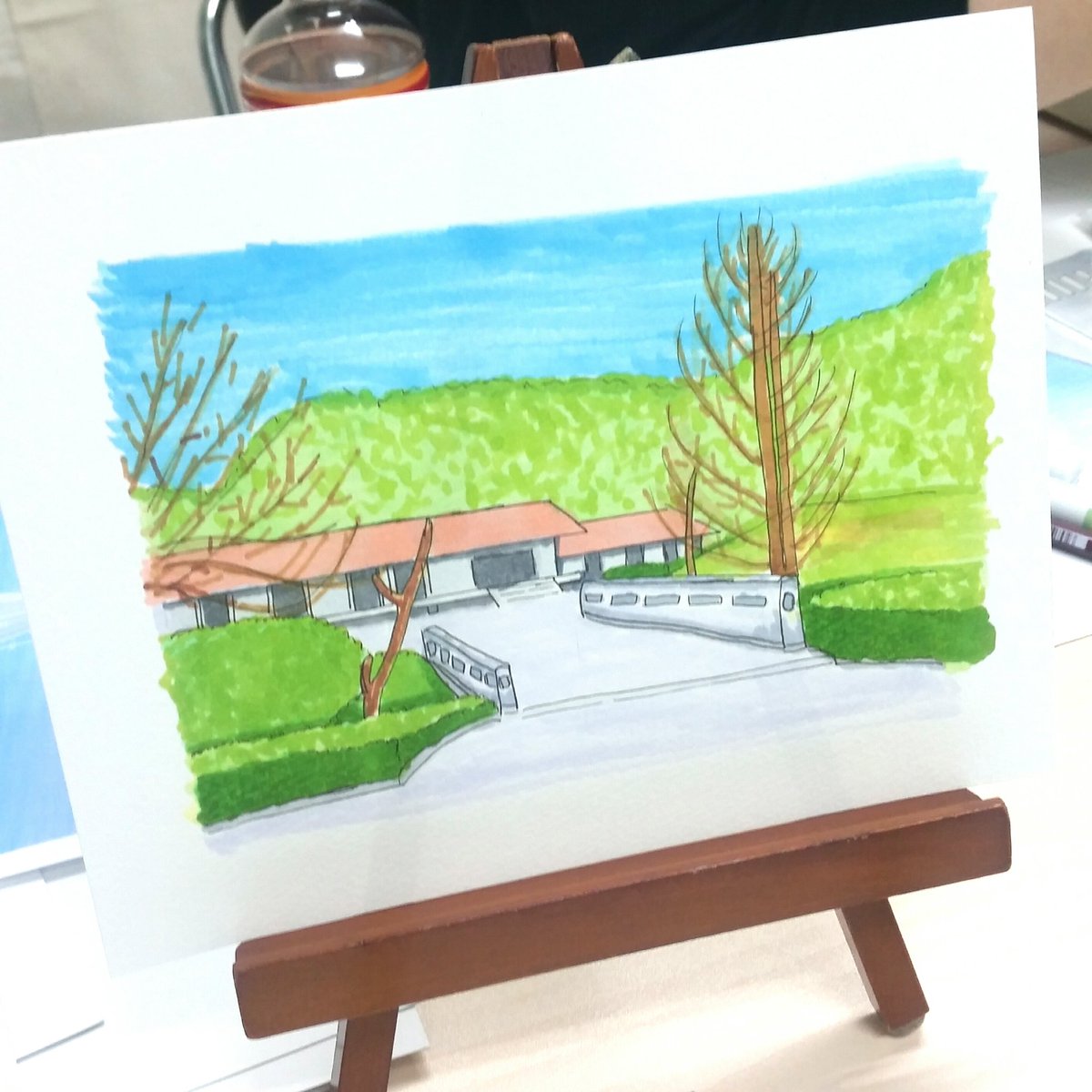 ちゃだるみcopicレッスン コピック 風景イラストワークショップ 参加者さまにコピックで風景イラストを描いていただきました 風景画初チャレンジの方も素敵な作品を仕上げてくださいました ご参加有り難うございました 明日も宜しくお願いし ちゃだるみcopicレッスン コピック 風景イラストワークショップ 参加者さまにコピックで風景イラストを描いていただきました 風景画初チャレンジの方も素敵な作品を仕上げてくださいました ご参加有り難うございました 明日も宜しくお願いし
