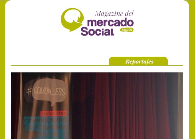 Ya disponible nuevo boletín de <a href="/MESCoopAragon/">Mercado Social Aragón</a> reasaragon.net/2017/11/03/ya-…