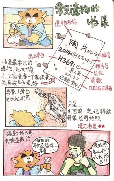 xuetingni's tweet photo. #Archaeology is a growing profession in #China. #Comics by student Ah San shows readers it's not all Indiana Jones. https://t.co/0Od6GH1yBn https://t.co/9xoVOeoicA