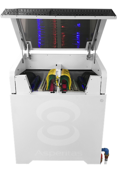 EcoRacks gaat koelen met combinatie combinatie van vloeistof en natuurlijke convectie - datacenterworks.nl/2017/11/03/eco…