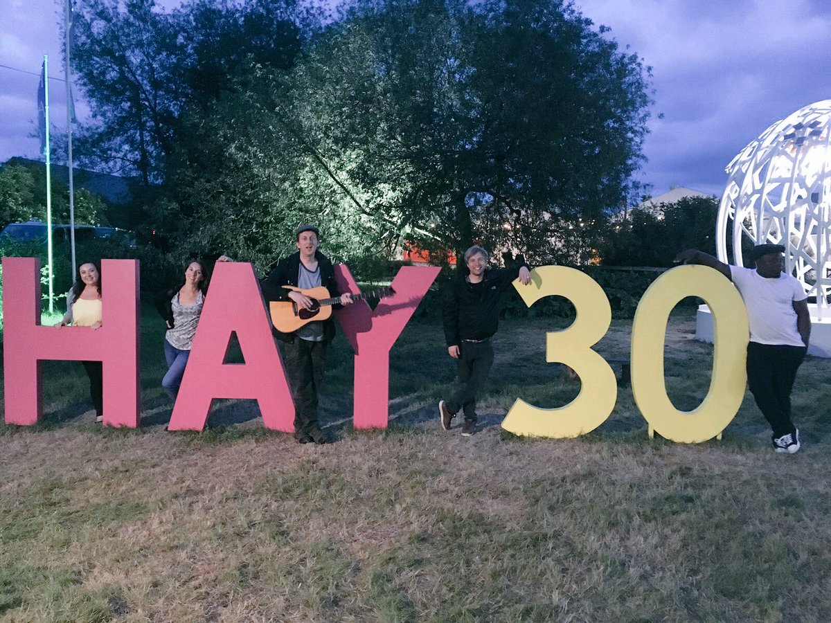 3Crate's tweet photo. It's our 4th birthday! We’ve had a fab year with our highlight being taking ‘My Mouth Brought Me Here’ to Hay with these beautiful people. https://t.co/VeZb4Ma5L2