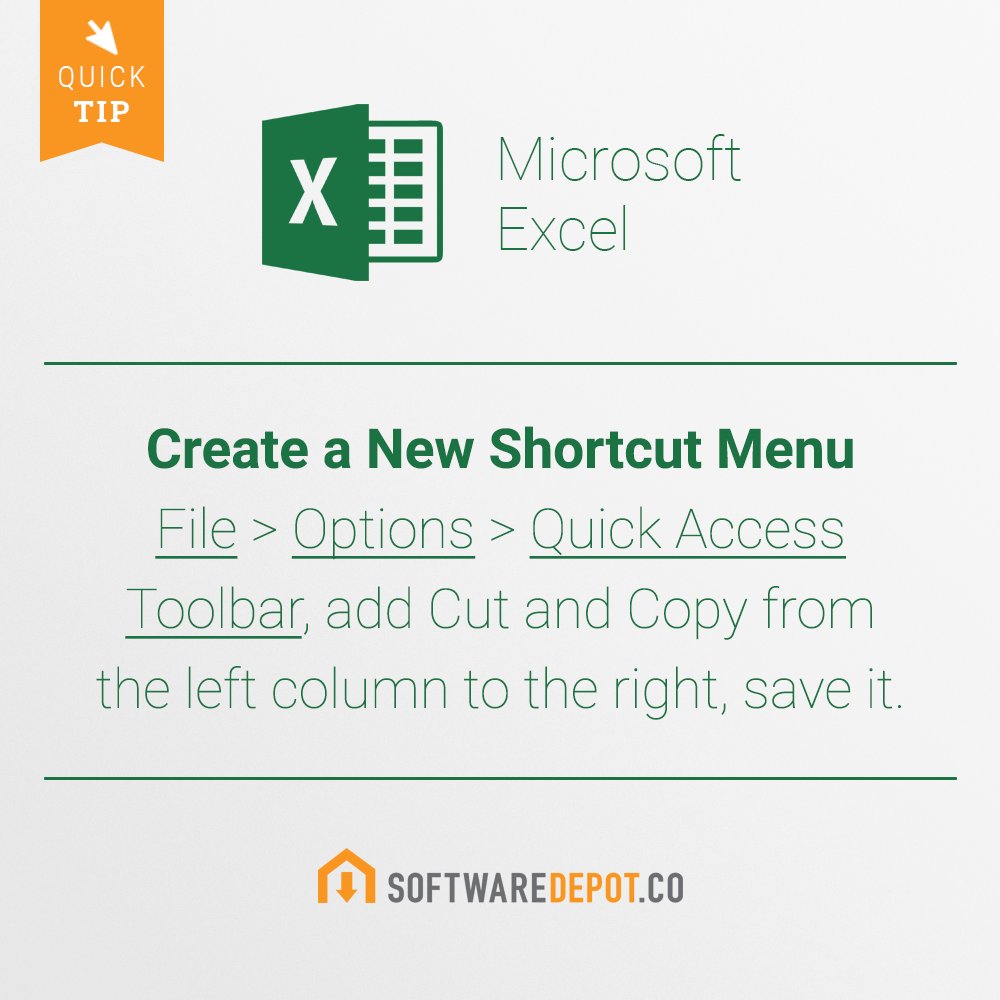 softwaredepotco's tweet photo. Microsoft Excel Quick Tip - Here is how you can create a new slideshow menu: https://t.co/jAMeqBM4he