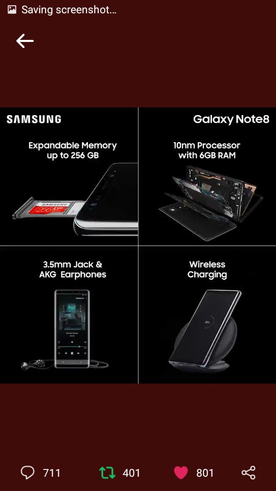 haarveenkaaur's tweet photo. @SamsungMobileIN #A1 #GalaxyNote8 #Haveitall #performance
#expandablememory #10nmprocessor#AKGHeadphones #wirelesscharging
@seemapeerzade97 @kapilricky https://t.co/Y47tKcXvSn