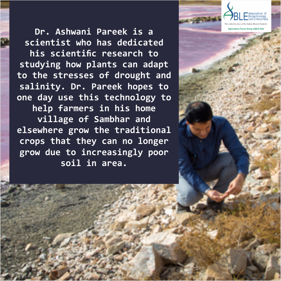 ABLE_AG's tweet photo. A scientist ,dedicated his scientific research on how drought has made his land unsuitable for growing vegetable crops. #AbleAg https://t.co/kMKoYJu3K3