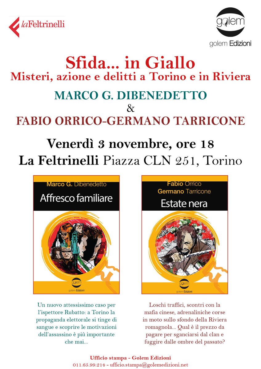 FrancescaMog's tweet photo. #Sfida in #giallo! #Oggi a #Torino in #PiazzaCLN! https://t.co/M0gtpzp9Ge