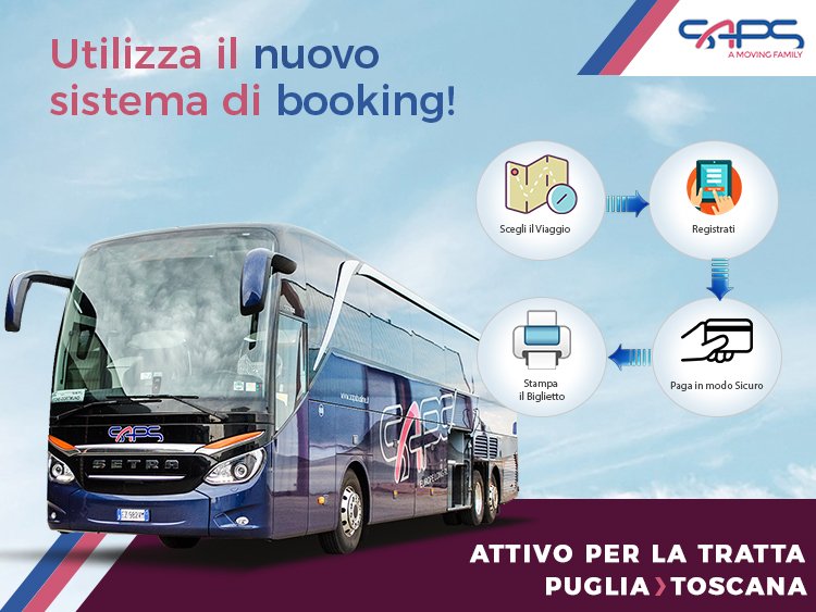 sapsbus's tweet image. Acquista i biglietti #Puglia #Toscana e ritorno con il nostro nuovo sistema di #Booking booking.sapsbusline.it/#/app/search/r… pagamenti anche con #Paypal