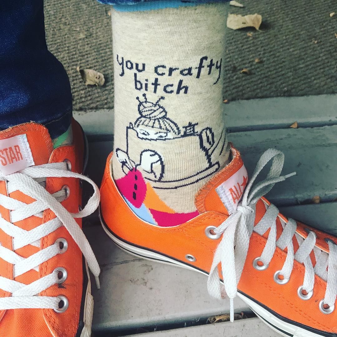 GetQuirksy's tweet photo. You craft little b...
Wherever did you get those wicked socks? https://t.co/q3xeog28AG