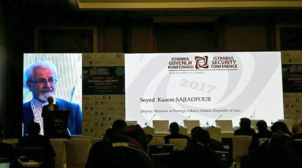 OxanaSAIMO's tweet photo. The era of #hegemony is over Multiple #powercenters #powerdifussion H.E. Seyed Kazem Sajjadpour @IranMFA #iran #security #USA #russia #china https://t.co/v3yVDUFYED