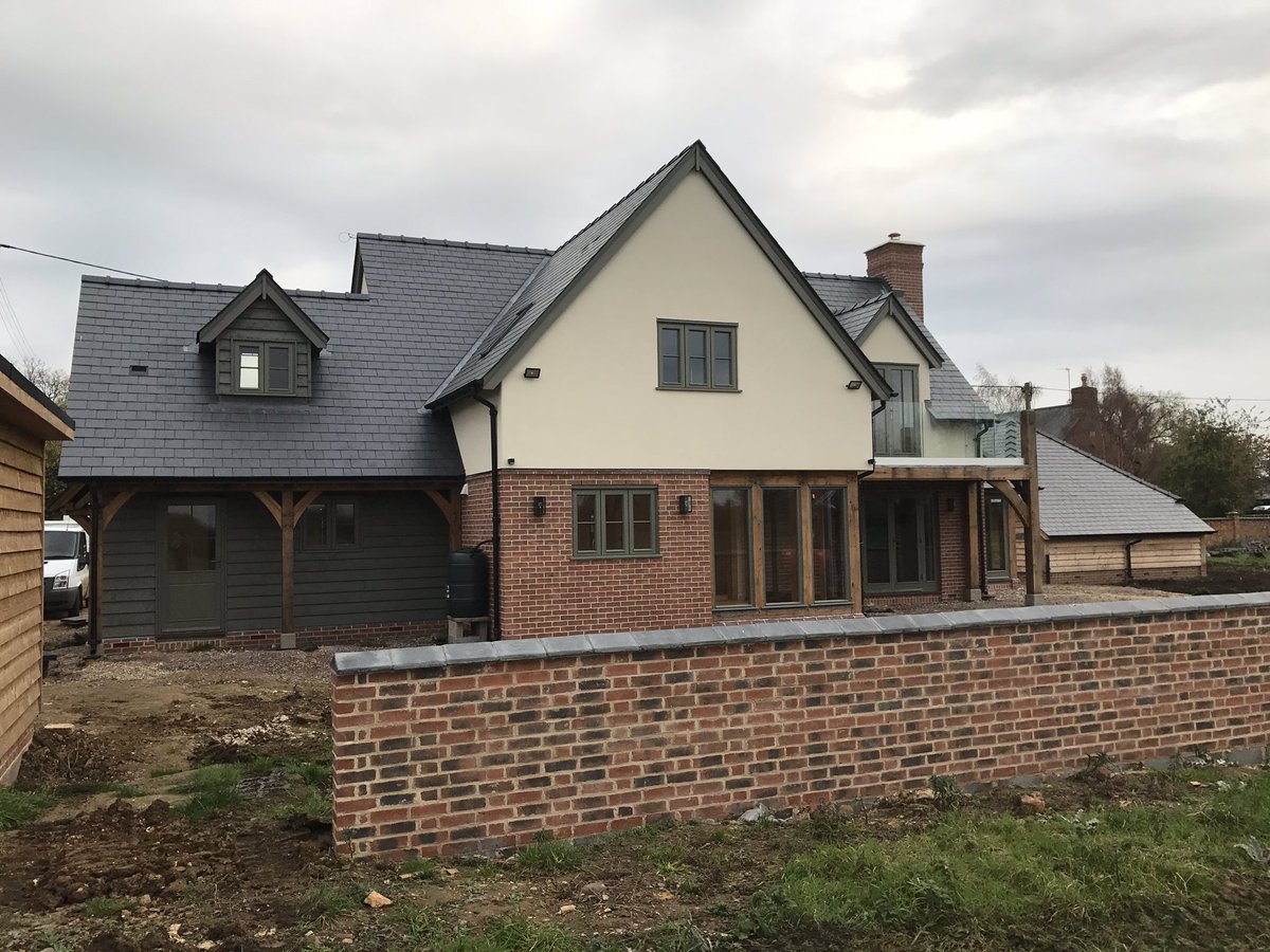 WREnergy's tweet photo. Another completed @NIBEEnergy GSHP &amp; @PolypipeUFCH installation in a another beautiful @border_oak property... https://t.co/ICLuxHCxKH