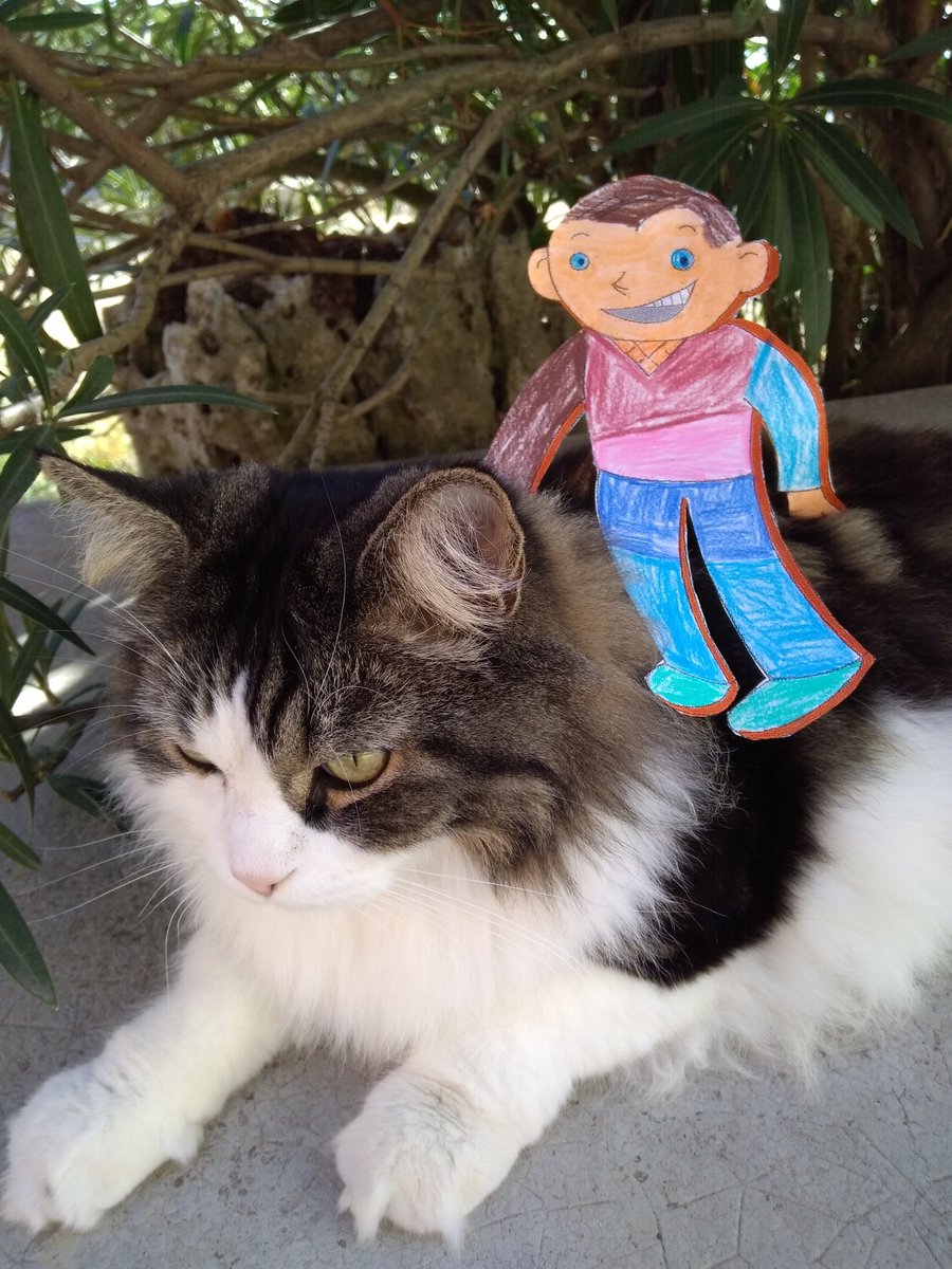 CatouLord's tweet photo. #clement est bien arrivé à St-Michel l'observatoire en France. Il découvre les oliviers et la lavande qui ça sent trop bon! @classe_Melanie https://t.co/wMrdZszuAB