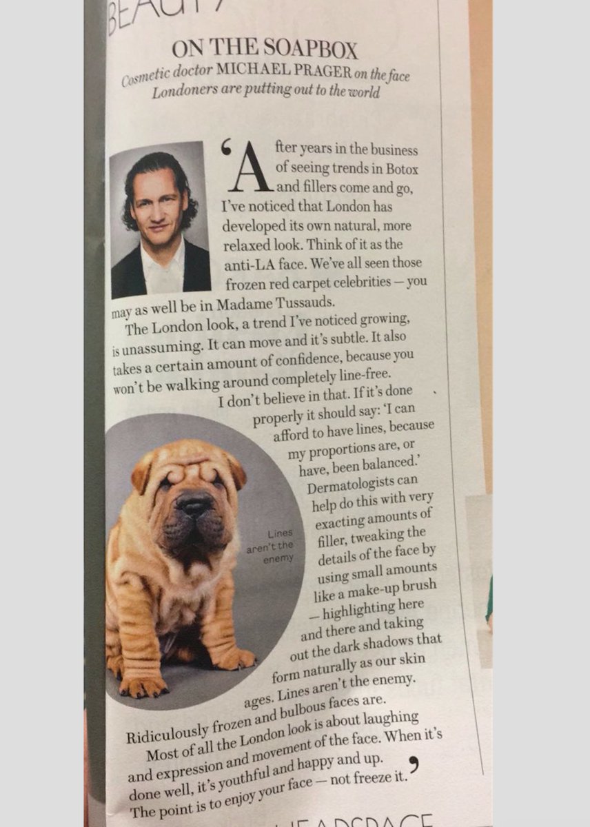 Honoured to be in <a href="/EveningStandard/">nope s</a> Magazine discussing the London Look. Pick up your copy and let me know your thoughts!