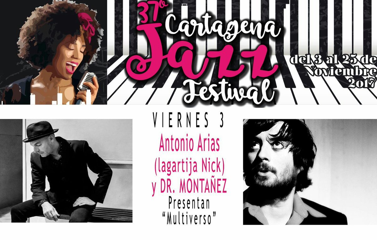 VIERNES 3 | Lagartija Nick (Antonio Arias) y Dr. Montañez presentarán "Multiverso" en Mister Witt Cafe a partir de las 23 h. 🎶