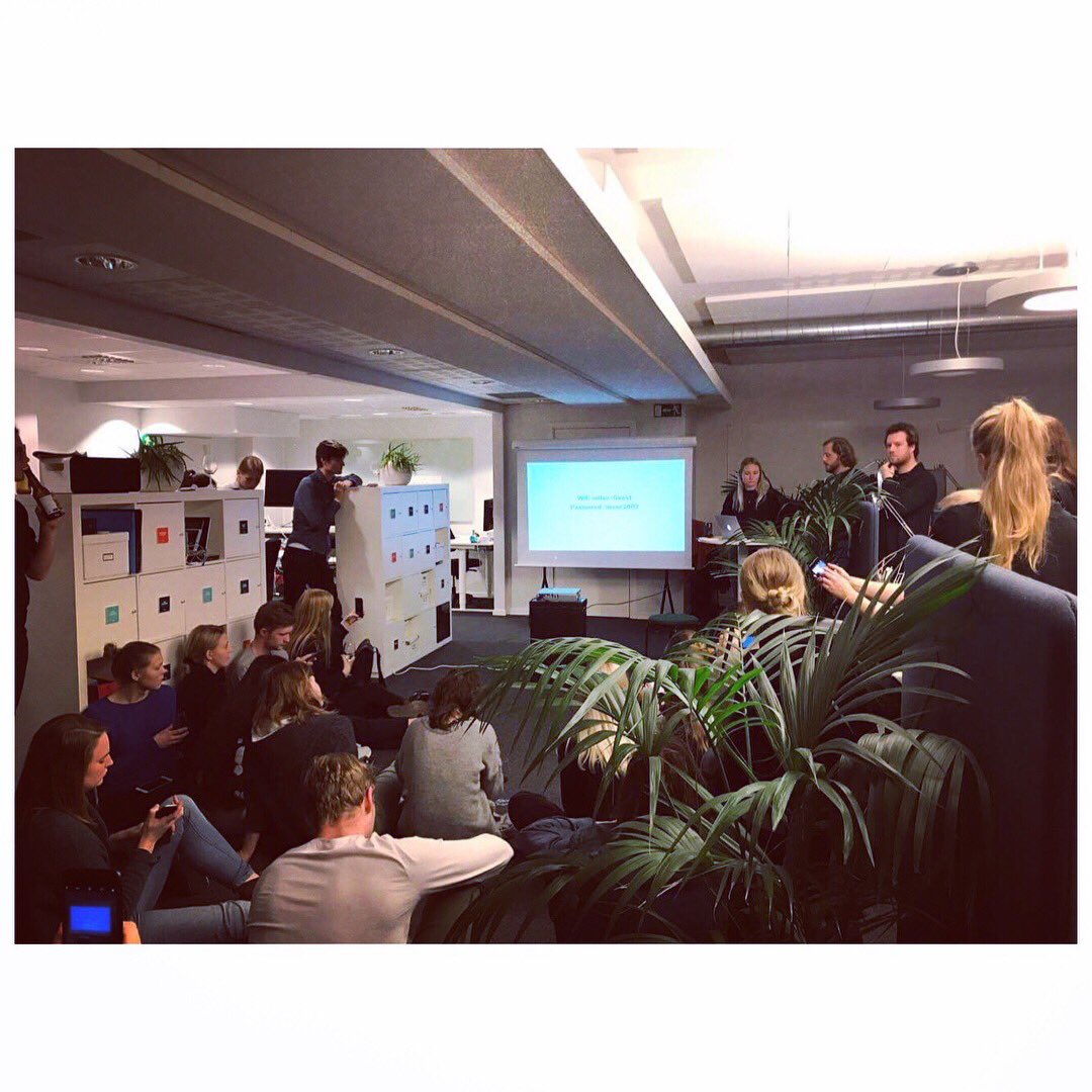 HelenaStening's tweet photo. This Wednesday we held a workshop for 40 Chalmers students in Digital Design &amp; Prototyping!Thanks @inUse_swe for inviting us to your office! https://t.co/KTO2zJbP9h
