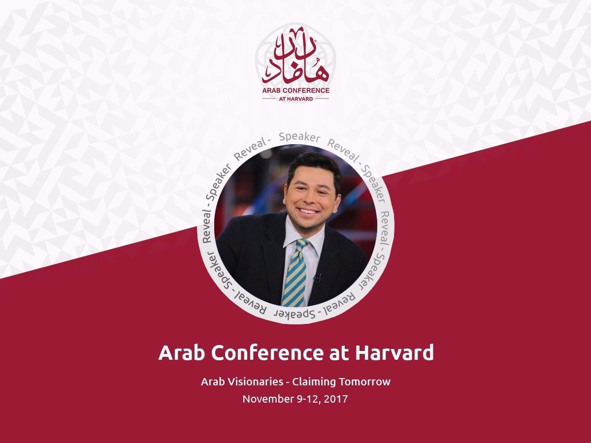 ACHarvard's tweet photo. We are thrilled to announce that @AymanM will be a Keynote Speaker on our opening night, at @Harvard https://t.co/m0RNrUtkKH