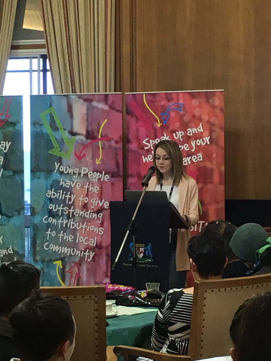 SAYouthForum's tweet photo. What Mattered Most to kirsty McCahill! Telling us her story of why she got involved with South Ayrshire Youth Forum https://t.co/G03XutE83z
