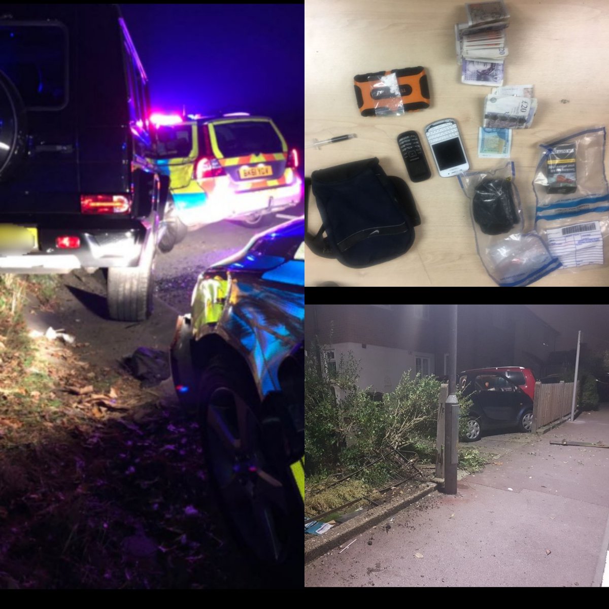 MPSRTPC's tweet photo. NE Problem Solving Team, 5 arrests following pursuit. Drugs/cash recovered from another pursuit! Busy night @MPSBarkDag https://t.co/tE0bKPDweb