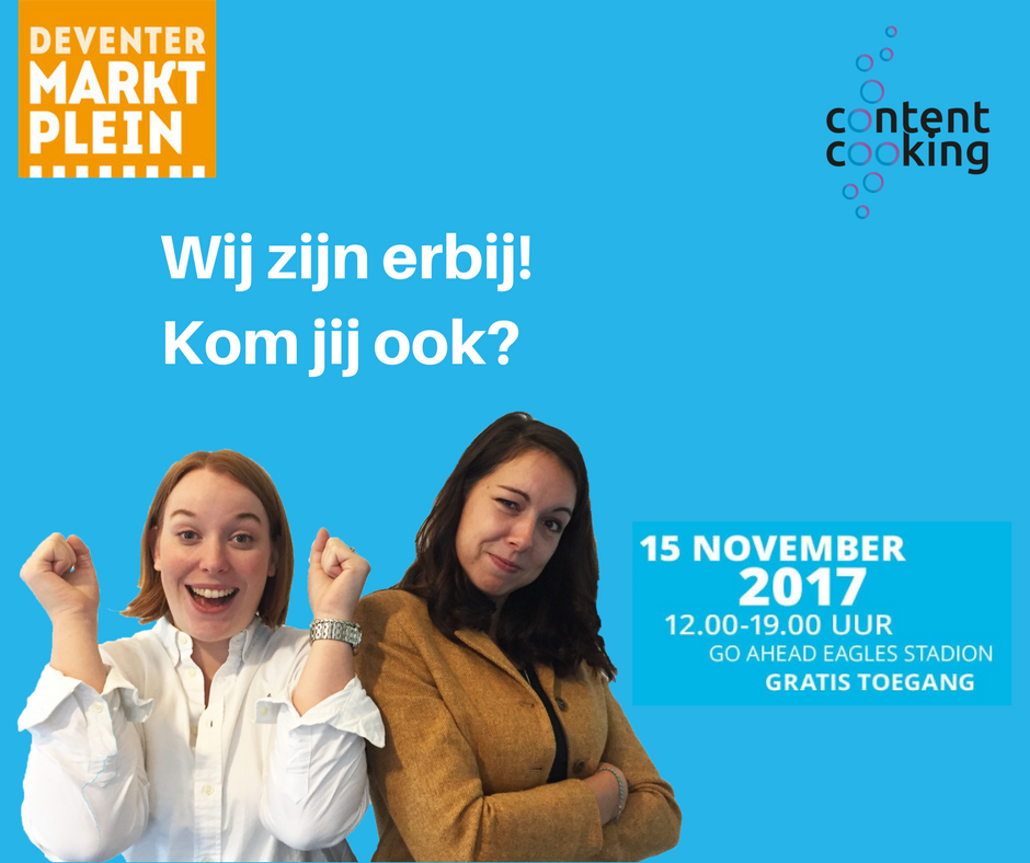 Op 15/11 staan wij met onze stand op het <a href="/DevMarktplein/">Deventer Marktplein</a> Marktplein! Benieuwd wat wij doen en voor jou kunnen betekenen? Kom langs! #deventer
