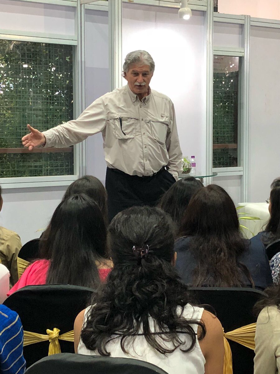 #EdwardMarzia in a special session with students at #GreenbuildIndia