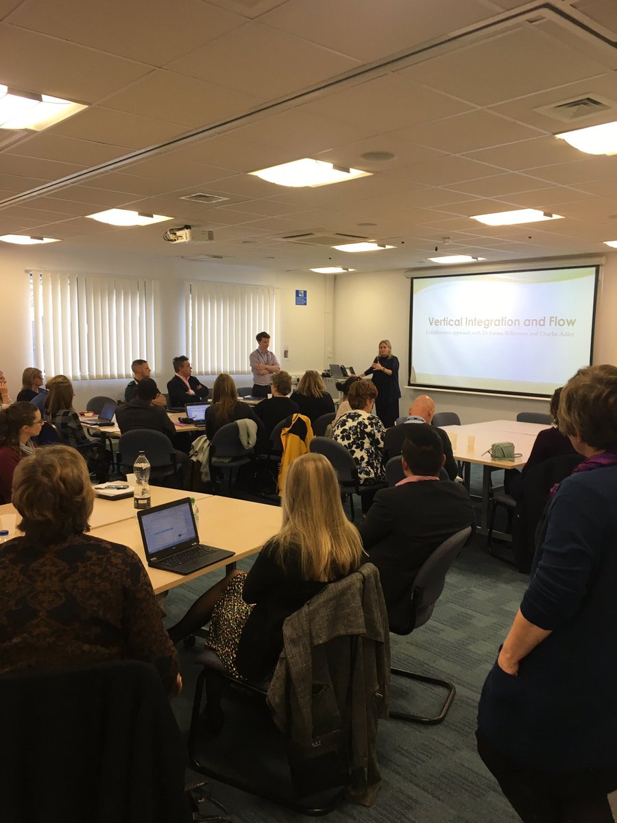 EOLC_Shirmilla's tweet photo. At St Peters Hospital with @Paradlermedic discussing working across the system and #patient flow #groupproblemsolving #winteriscoming https://t.co/2rclOex8M8